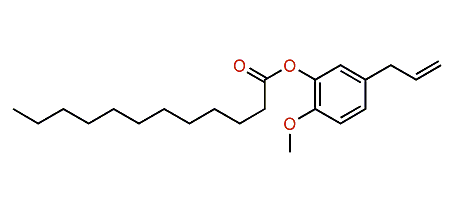 3-Allyl-6-methoxyphenyl dodecanoate